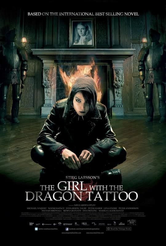 The Girl with the Dragon Tattoo (2009) movie poster