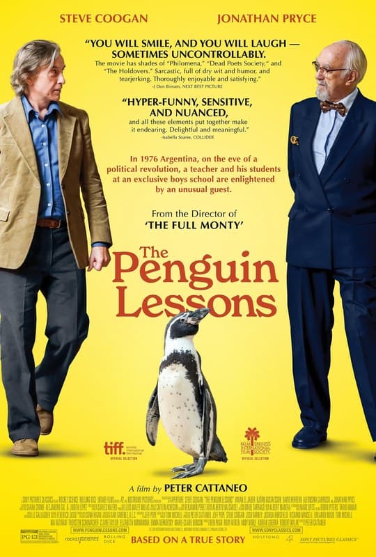 The Penguin Lessons (2024) movie poster